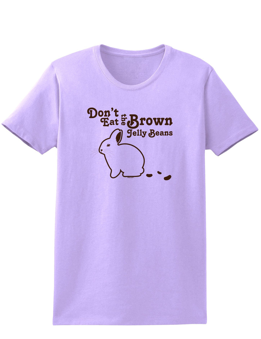 Dont Eat Brown Jellybeans Womens T-Shirt-Womens T-Shirt-TooLoud-White-X-Small-Davson Sales