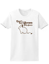 Dont Eat Brown Jellybeans Womens T-Shirt-Womens T-Shirt-TooLoud-White-X-Small-Davson Sales