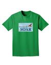 Don't Just Fly SOAR Adult Dark T-Shirt-Mens T-Shirt-TooLoud-Kelly-Green-Small-Davson Sales