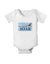 Don't Just Fly SOAR Baby Romper Bodysuit-Baby Romper-TooLoud-White-06-Months-Davson Sales