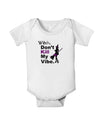 Don’t Kill My Vibe Baby Romper Bodysuit-Baby Romper-TooLoud-White-06-Months-Davson Sales