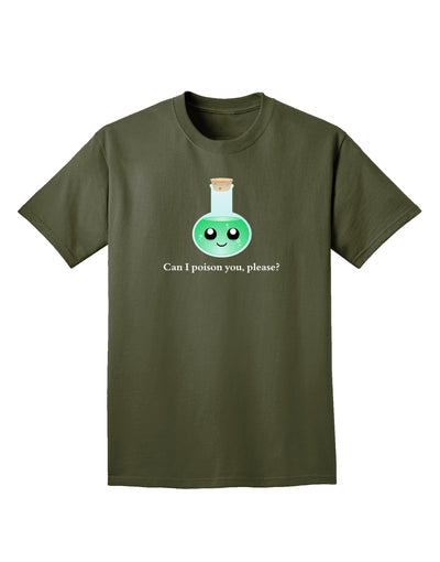 Don't Make Me Poison You Adult Dark T-Shirt-Mens T-Shirt-TooLoud-Military-Green-Small-Davson Sales