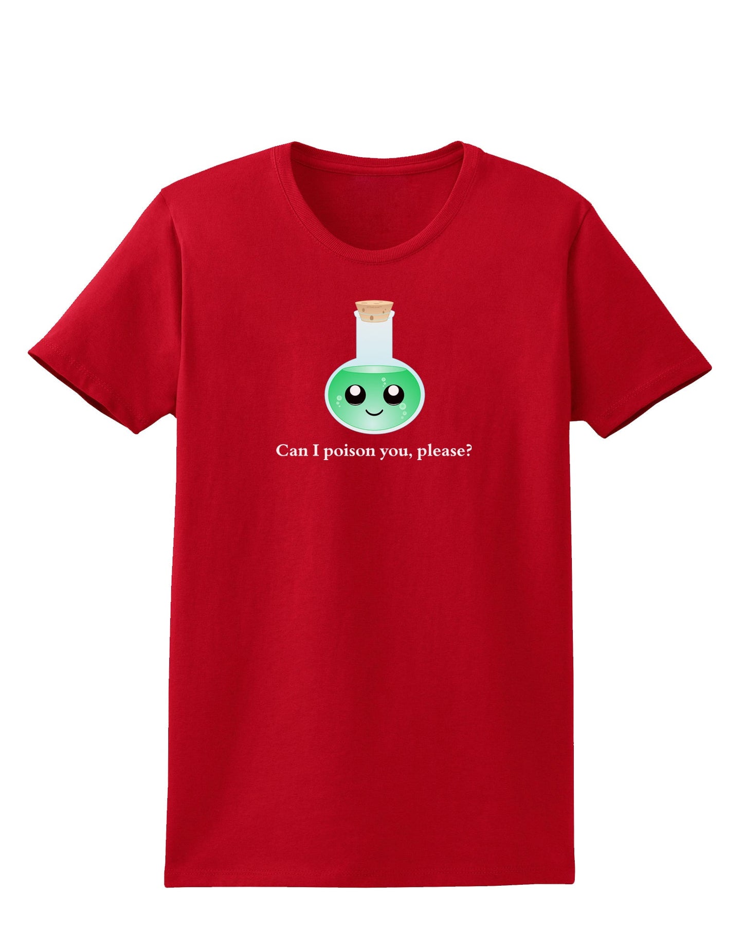 Don't Make Me Poison You Womens Dark T-Shirt-Womens T-Shirt-TooLoud-Red-X-Small-Davson Sales