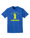 Don't Mess With The Princess Adult Dark T-Shirt-Mens T-Shirt-TooLoud-Royal-Blue-Small-Davson Sales