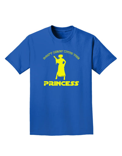 Don't Mess With The Princess Adult Dark T-Shirt-Mens T-Shirt-TooLoud-Royal-Blue-Small-Davson Sales