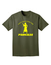 Don't Mess With The Princess Adult Dark T-Shirt-Mens T-Shirt-TooLoud-Military-Green-Small-Davson Sales