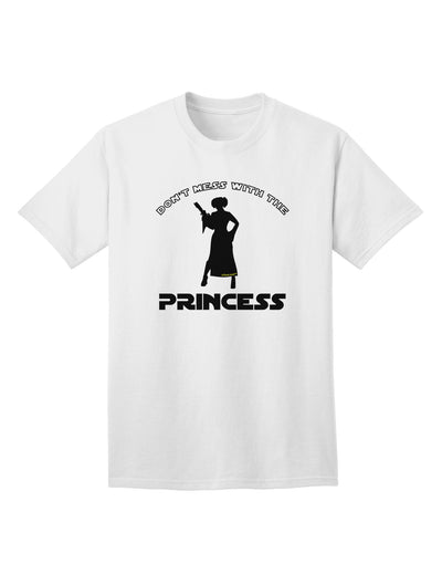 Don't Mess With The Princess Adult T-Shirt-unisex t-shirt-TooLoud-White-Small-Davson Sales