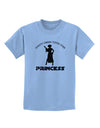 Don't Mess With The Princess Childrens T-Shirt-Childrens T-Shirt-TooLoud-Light-Blue-X-Small-Davson Sales
