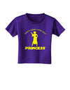 Don't Mess With The Princess Toddler T-Shirt Dark-Toddler T-Shirt-TooLoud-Purple-2T-Davson Sales