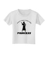 Don't Mess With The Princess Toddler T-Shirt-Toddler T-Shirt-TooLoud-White-2T-Davson Sales