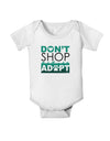 Don't Shop Adopt Baby Romper Bodysuit-Baby Romper-TooLoud-White-06-Months-Davson Sales