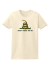 Don't Tread On Me Gadsden Flag Rattlesnake Womens T-Shirt-Womens T-Shirt-TooLoud-Natural-X-Small-Davson Sales