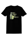 Don't Worry Be Hoppy Dark Womens Dark T-Shirt-Womens T-Shirt-TooLoud-Black-X-Small-Davson Sales