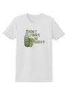 Don't Worry Be Hoppy Womens T-Shirt-Womens T-Shirt-TooLoud-White-X-Small-Davson Sales