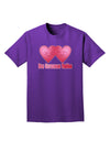 Dos Corazones Unidos Design Adult Dark T-Shirt by TooLoud-Mens T-Shirt-TooLoud-Purple-Small-Davson Sales