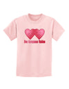 Dos Corazones Unidos Design Childrens T-Shirt by TooLoud-Childrens T-Shirt-TooLoud-PalePink-X-Small-Davson Sales