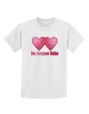 Dos Corazones Unidos Design Childrens T-Shirt by TooLoud-Childrens T-Shirt-TooLoud-White-X-Small-Davson Sales