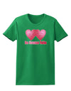 Dos Corazones Unidos Design Womens Dark T-Shirt by TooLoud-Womens T-Shirt-TooLoud-Kelly-Green-X-Small-Davson Sales