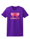 Dos Corazones Unidos Design Womens Dark T-Shirt by TooLoud-Womens T-Shirt-TooLoud-Purple-X-Small-Davson Sales