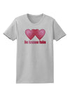 Dos Corazones Unidos Design Womens T-Shirt by TooLoud-Womens T-Shirt-TooLoud-AshGray-X-Small-Davson Sales