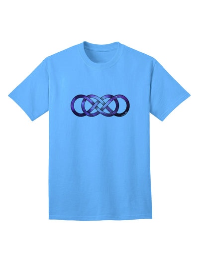 Double Infinity Galaxy - Premium Adult T-Shirt Collection-Mens T-shirts-TooLoud-Aquatic-Blue-Small-Davson Sales