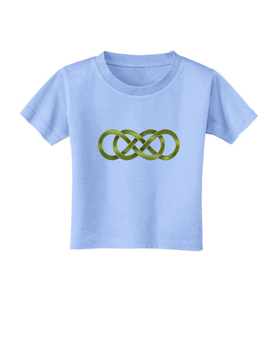 Double Infinity Gold Toddler T-Shirt-Toddler T-Shirt-TooLoud-Aquatic-Blue-2T-Davson Sales