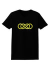 Double Infinity Gold Womens Dark T-Shirt-TooLoud-Black-X-Small-Davson Sales