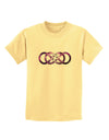 Double Ininifty Galaxy Childrens T-Shirt-Childrens T-Shirt-TooLoud-Daffodil-Yellow-X-Small-Davson Sales