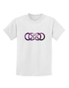 Double Ininifty Galaxy Childrens T-Shirt-Childrens T-Shirt-TooLoud-White-X-Small-Davson Sales