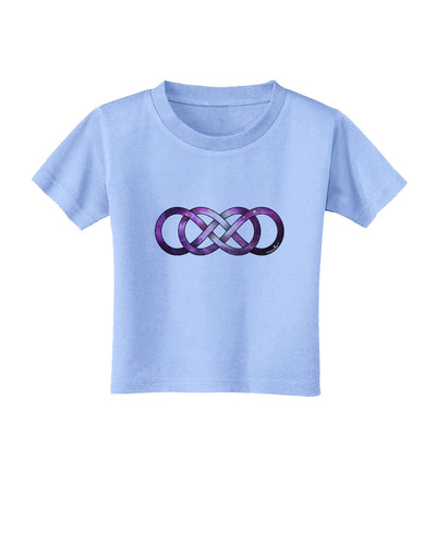 Double Ininifty Galaxy Toddler T-Shirt-Toddler T-Shirt-TooLoud-Aquatic-Blue-2T-Davson Sales