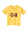 Double Ininifty Galaxy Toddler T-Shirt-Toddler T-Shirt-TooLoud-Yellow-2T-Davson Sales