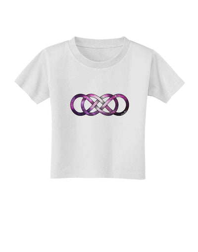 Double Ininifty Galaxy Toddler T-Shirt-Toddler T-Shirt-TooLoud-White-2T-Davson Sales