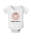 Doughnut - Doughnut Forget Me Baby Romper Bodysuit-Baby Romper-TooLoud-White-06-Months-Davson Sales