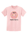 Doughnut - Doughnut Forget Me Childrens T-Shirt-Childrens T-Shirt-TooLoud-PalePink-X-Small-Davson Sales