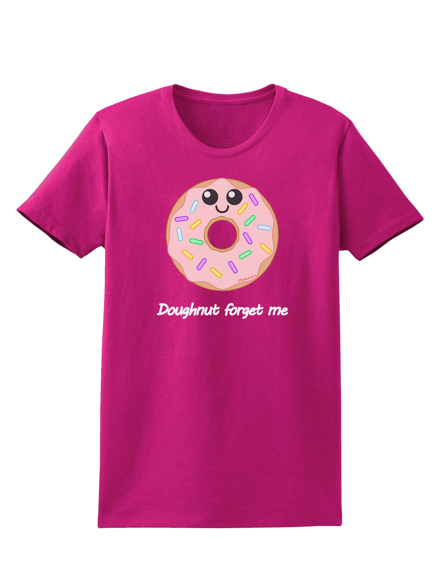 Doughnut - Doughnut Forget Me Womens Dark T-Shirt-Womens T-Shirt-TooLoud-Black-X-Small-Davson Sales