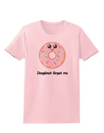 Doughnut - Doughnut Forget Me Womens T-Shirt-Womens T-Shirt-TooLoud-PalePink-X-Small-Davson Sales