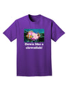 Down Like A Clownfish Adult Dark T-Shirt-Mens T-Shirt-TooLoud-Purple-Small-Davson Sales