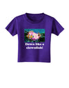 Down Like A Clownfish Toddler T-Shirt Dark-Toddler T-Shirt-TooLoud-Purple-2T-Davson Sales