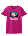 Down Like A Clownfish Womens Dark T-Shirt-TooLoud-Hot-Pink-Small-Davson Sales