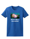 Down Like A Clownfish Womens Dark T-Shirt-TooLoud-Royal-Blue-X-Small-Davson Sales