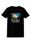 Down Like A Clownfish Womens Dark T-Shirt-TooLoud-Black-X-Small-Davson Sales