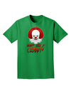 Down Like a Clown Adult Dark T-Shirt-Mens T-Shirt-TooLoud-Kelly-Green-Small-Davson Sales