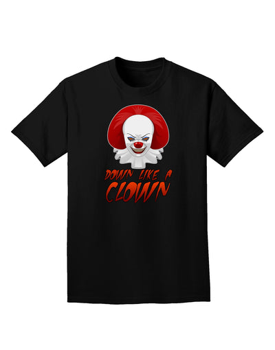 Down Like a Clown Adult Dark T-Shirt-Mens T-Shirt-TooLoud-Black-Small-Davson Sales