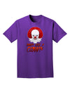 Down Like a Clown Adult Dark T-Shirt-Mens T-Shirt-TooLoud-Purple-Small-Davson Sales