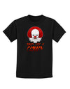 Down Like a Clown Childrens Dark T-Shirt-Childrens T-Shirt-TooLoud-Black-X-Small-Davson Sales