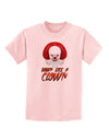 Down Like a Clown Childrens T-Shirt-Childrens T-Shirt-TooLoud-PalePink-X-Small-Davson Sales