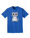 Dr Cat MD - Cute Cat Design Adult Dark T-Shirt by TooLoud-Mens T-Shirt-TooLoud-Royal-Blue-Small-Davson Sales