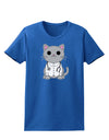 Dr Cat MD - Cute Cat Design Womens Dark T-Shirt by TooLoud-Womens T-Shirt-TooLoud-Royal-Blue-X-Small-Davson Sales