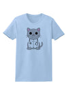 Dr Cat MD - Cute Cat Design Womens T-Shirt by TooLoud-Womens T-Shirt-TooLoud-Light-Blue-X-Small-Davson Sales