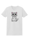 Dr Cat MD - Cute Cat Design Womens T-Shirt by TooLoud-Womens T-Shirt-TooLoud-White-X-Small-Davson Sales